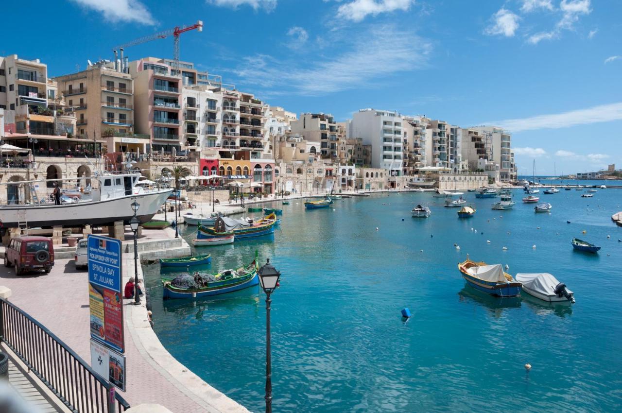 Modern 2Br Apartment In Central St Julian'S San Ġiljan Buitenkant foto